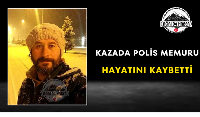 Kazada Polis Memuru Hayatını Kaybetti