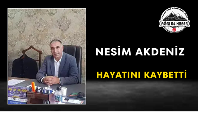 Nesim Akdeniz Hayatını Kaybetti