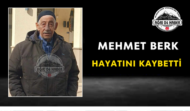 Mehmet Berk Hayatını Kaybetti