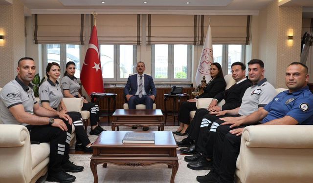 Güvenlik Güçlerinden Vali Bozkurt’a Ziyaret