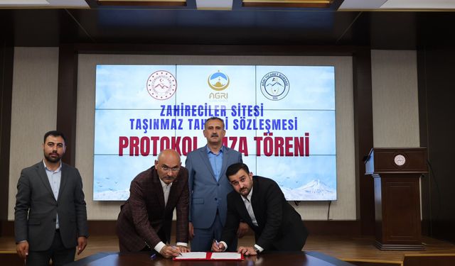 Zahireciler Sitesi İçin İmzalar Atıldı
