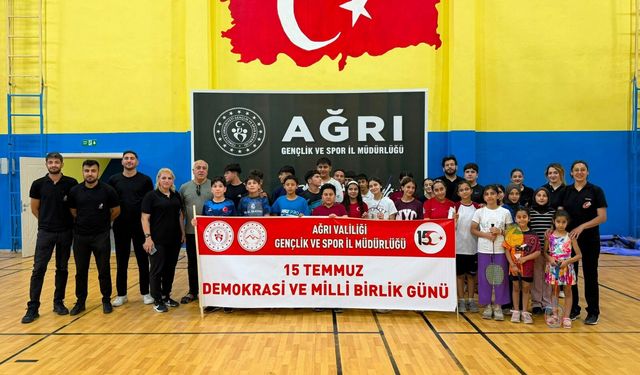 Ağrı'da 15 Temmuz Ruhu Sportif Faaliyetlerle Yaşatıldı