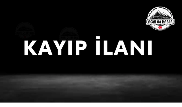 KAYIP İLANI