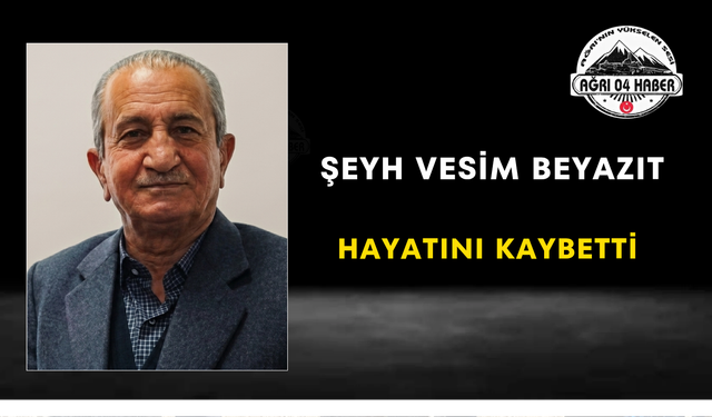 Şeyh Vesim Beyazıt Hayatını Kaybetti