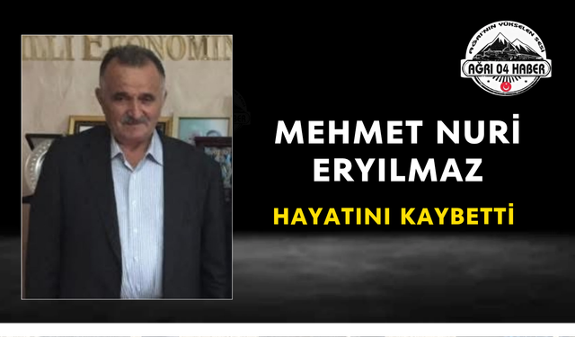 Mehmet Nuri Eryılmaz Hayatını Kaybetti