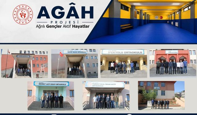 Ağrı’da Çocuklar Sporla Buluşuyor “AGAH” Projesinde İlk İnceleme