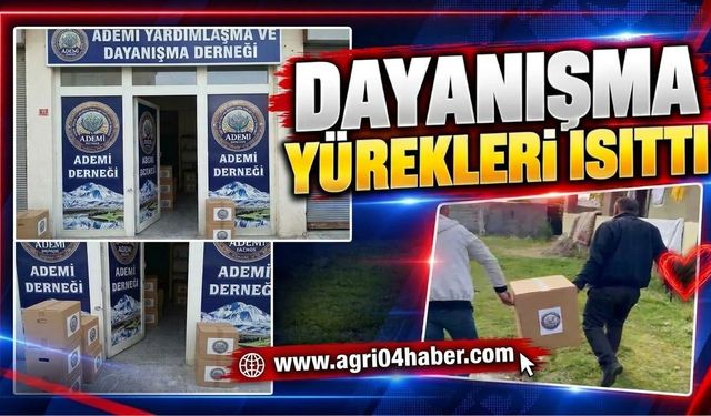Dayanışma Yürekleri Isıttı
