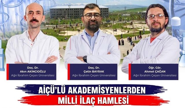 AİÇÜ’lü Akademisyenlerden Milli İlaç Hamlesi