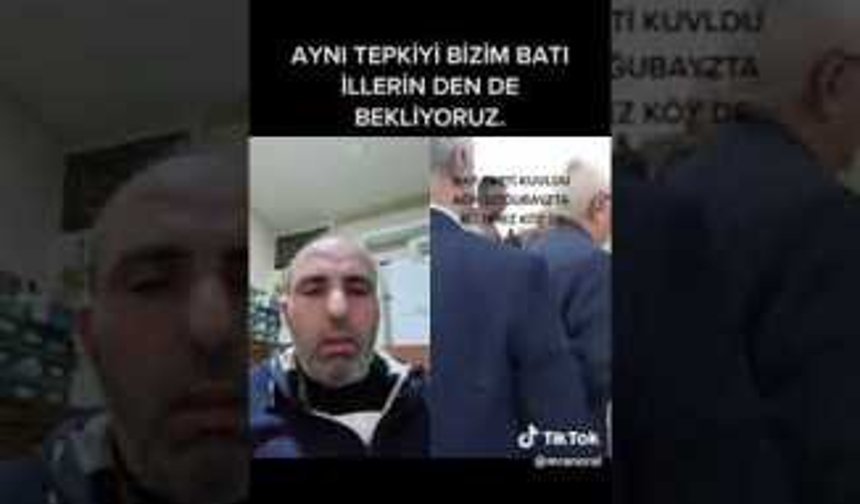 Ağrı'da AKP Adayını Köylerine Sokmadılar