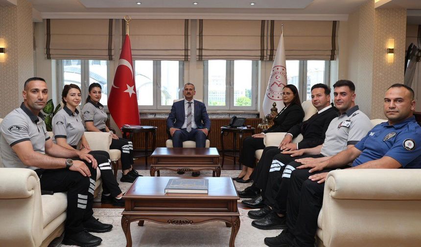 Güvenlik Güçlerinden Vali Bozkurt’a Ziyaret