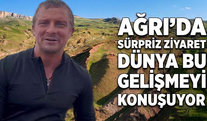 Ağrı’da Sürpriz Ziyaret Dünya Bu Gelişmeyi Konuşuyor