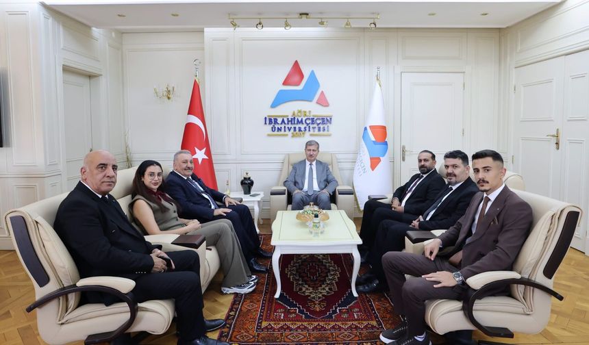 CHP İl Başkanı İbrahim Varol’dan Rektör Gülçin’e Ziyaret