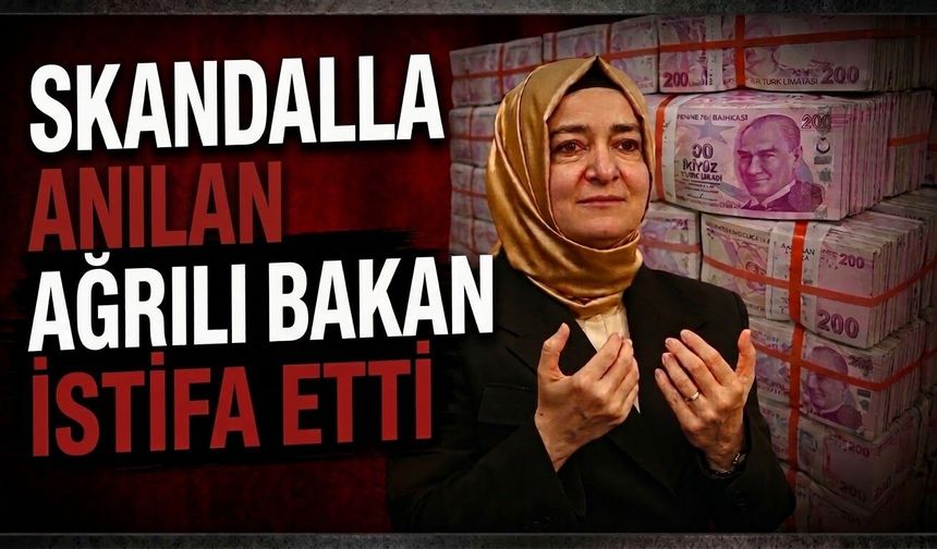 Skandalla Anılan Ağrılı Bakan İstifa Etti