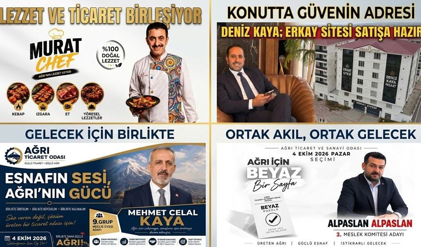 İşletmenizi Ağrı'nın En Geniş Kitleye Ulaşan Haber Sitesinde Tanıtın