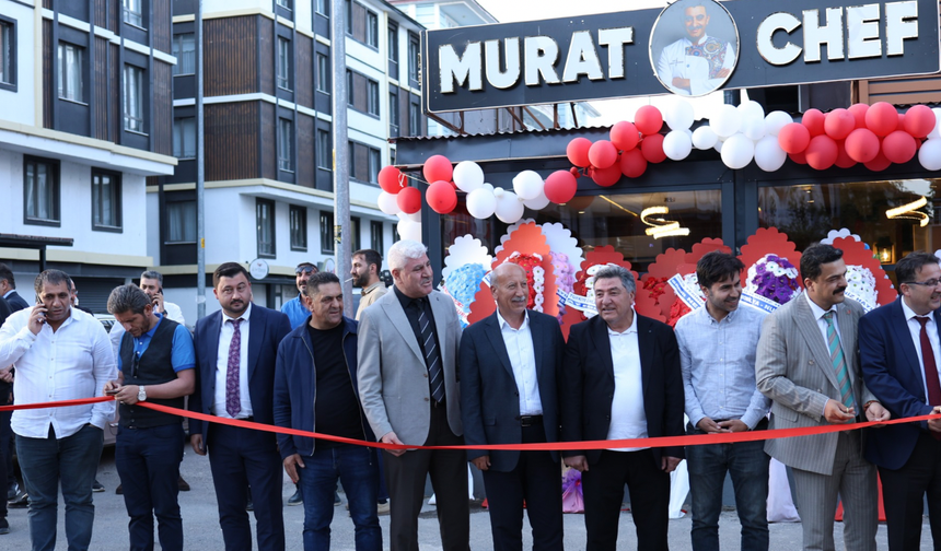 Ağrı’da Yeni Lezzet Durağı Murat Şef Restoran Görkemli Törenle Açıldı