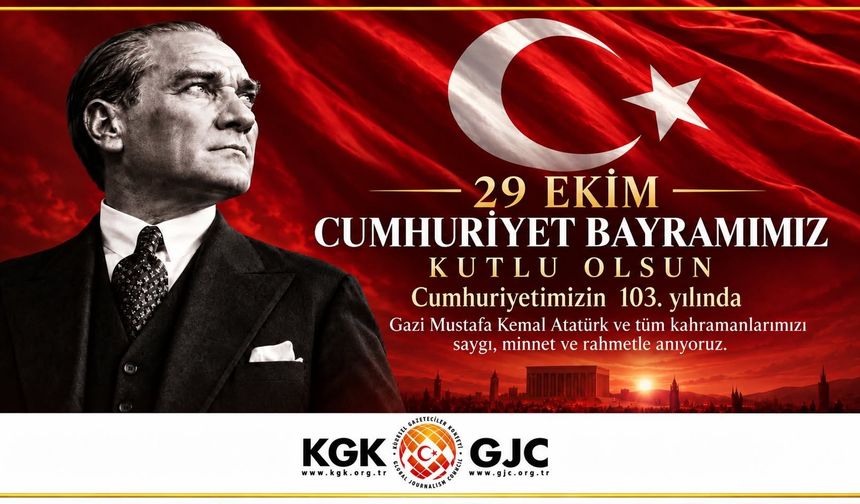 KGK 103 Yıllık Cumhuriyetimiz Basın Özgürlüğünün Teminatıdır
