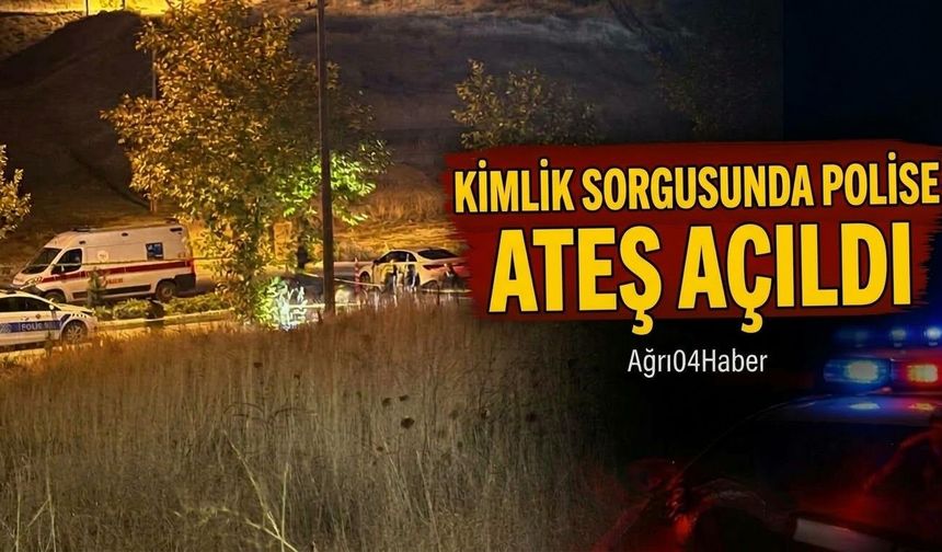 Kimlik Sorgusunda Polise Ateş Açıldı