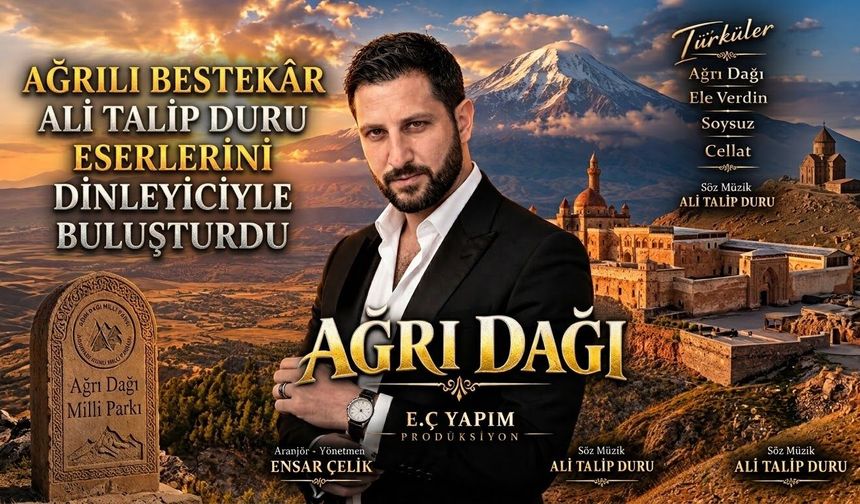 Ağrılı Bestekâr Ali Talip Duru Eserlerini Dinleyiciyle Buluşturdu